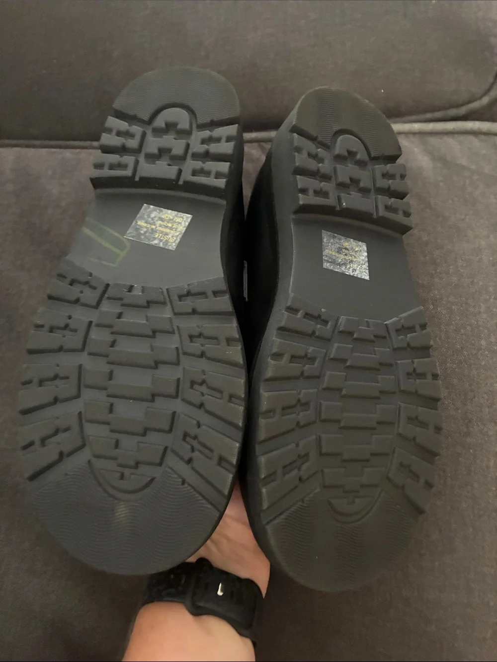 NWOT !!! pop Black Mary Jane Platform Shoes with Buckle Strap